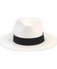 Yunibeosyeolkemiseuteuli Summer Basic Line White Fedora Summer Hat