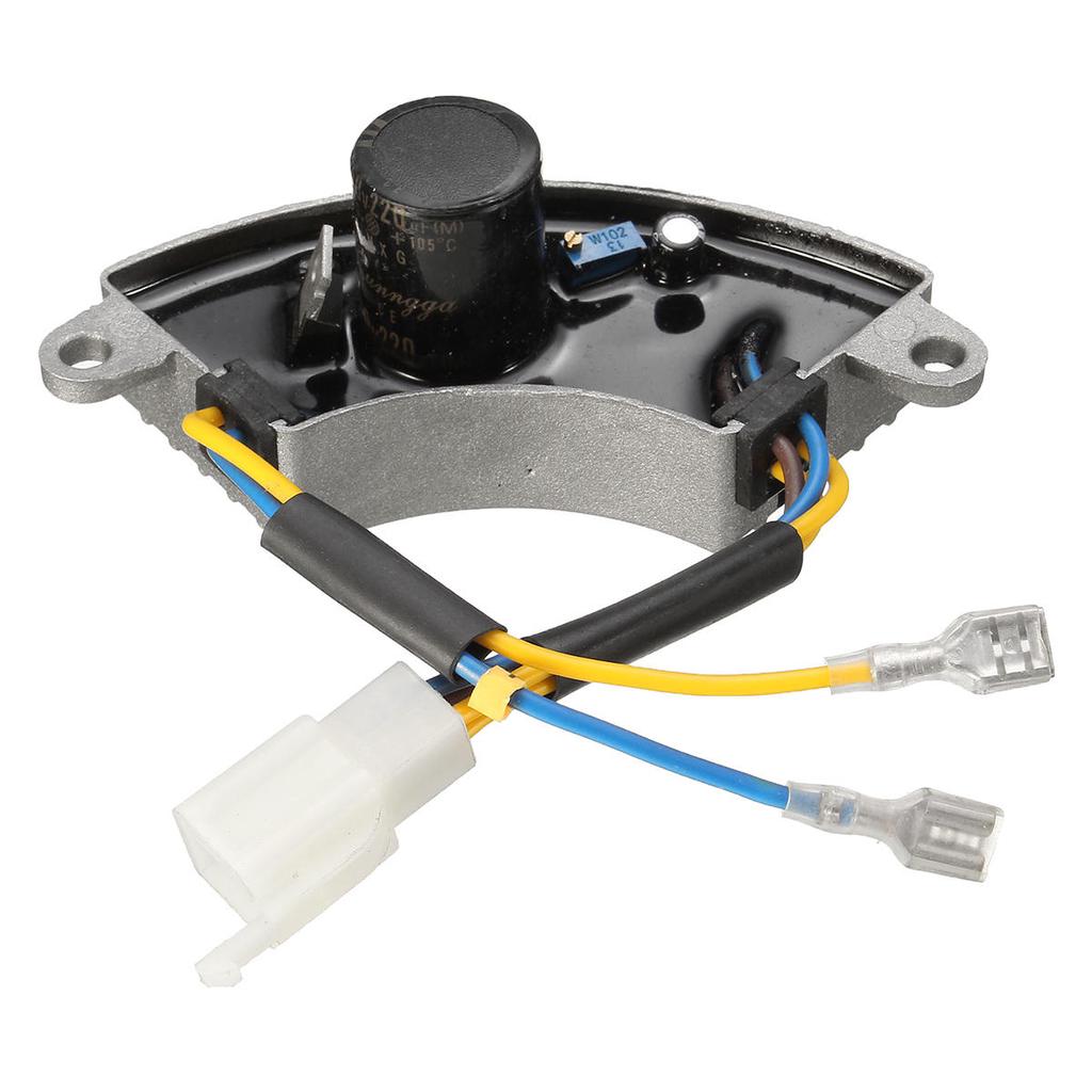 Generator Spannungsstabilisator Aluminium Lichtbogenförmiger automatischer Spannungsregler AVR für 2KW-3.5KW Einphasen-Benzingenerator Generator Spannungsstabilisator Aluminium Lichtbogenförmiger automatischer Spannungsregler AVR für 2KW-3.5KW Einphasen-Benzingenerator