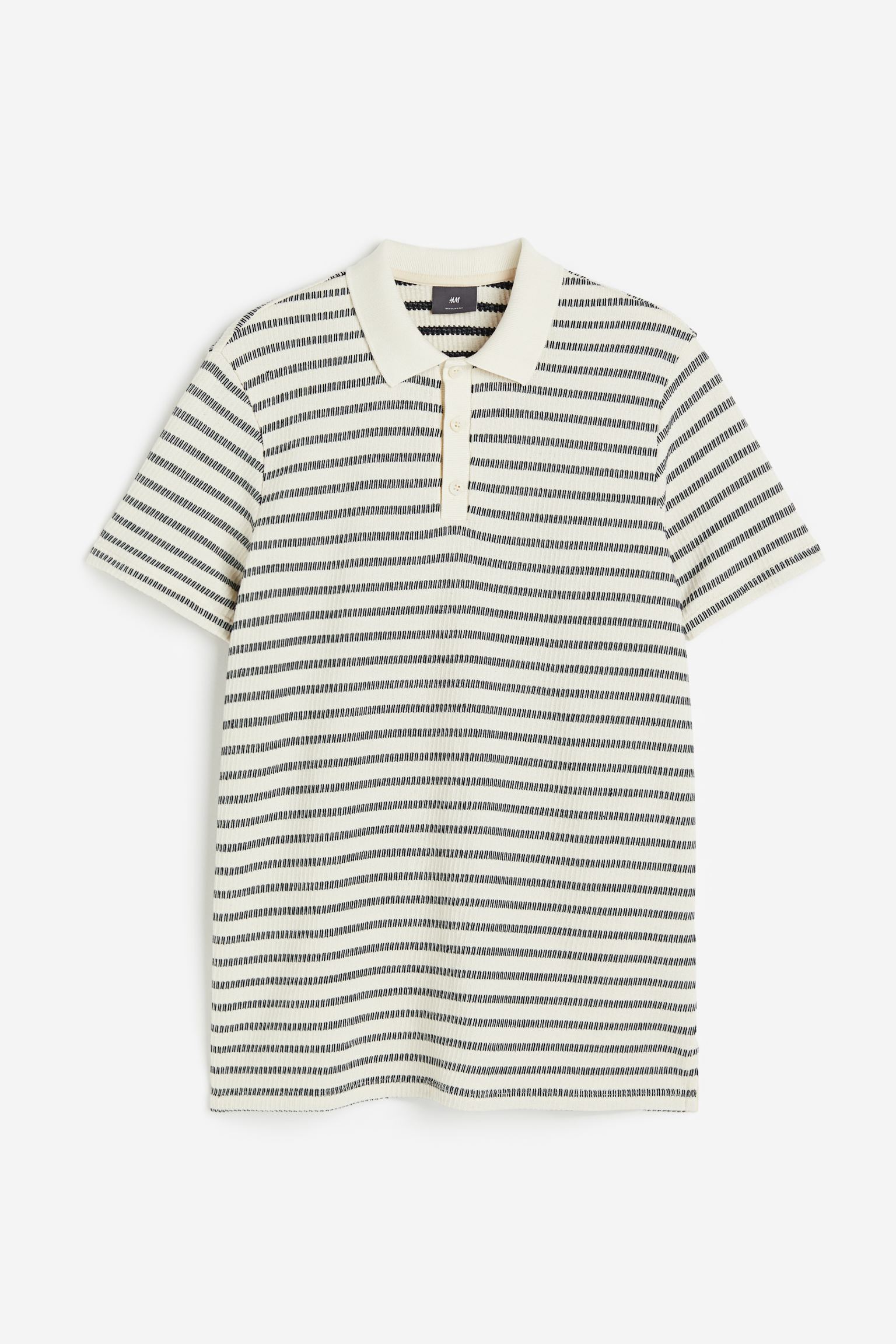 

Рубашка-поло из фактурного джерси Regular Fit