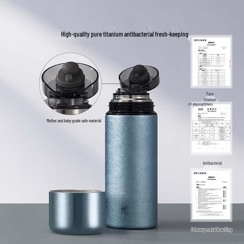 Zwilling Thermo Plus Titanium Vacuum Insulated Mug, 420ml
