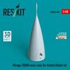 Reskit Mirage 2000N Radome Plastic Model Kit Parts 1/48 (for Kinetic/Italeri) RSKU48-0405 (Airplane)