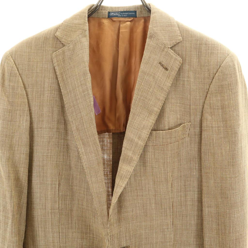 Polo by Ralph Lauren Silk linen blend made in Italy tailored jacket 36 Men's Used