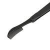 Double Head Eyebrow Eyelash Comb Women Foldable Portable Brow Mascara Brush Makeup Grooming Tool Black