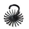 20 Claw 360 Degree Black Tie Rack Plastic Multi-functional Rotating Rack Scarf Belt Jewelry Collection Rack