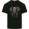 Abstract olifant katoenen heren t-shirt - Heren Zomer Katoenen Grafisch T-shirt