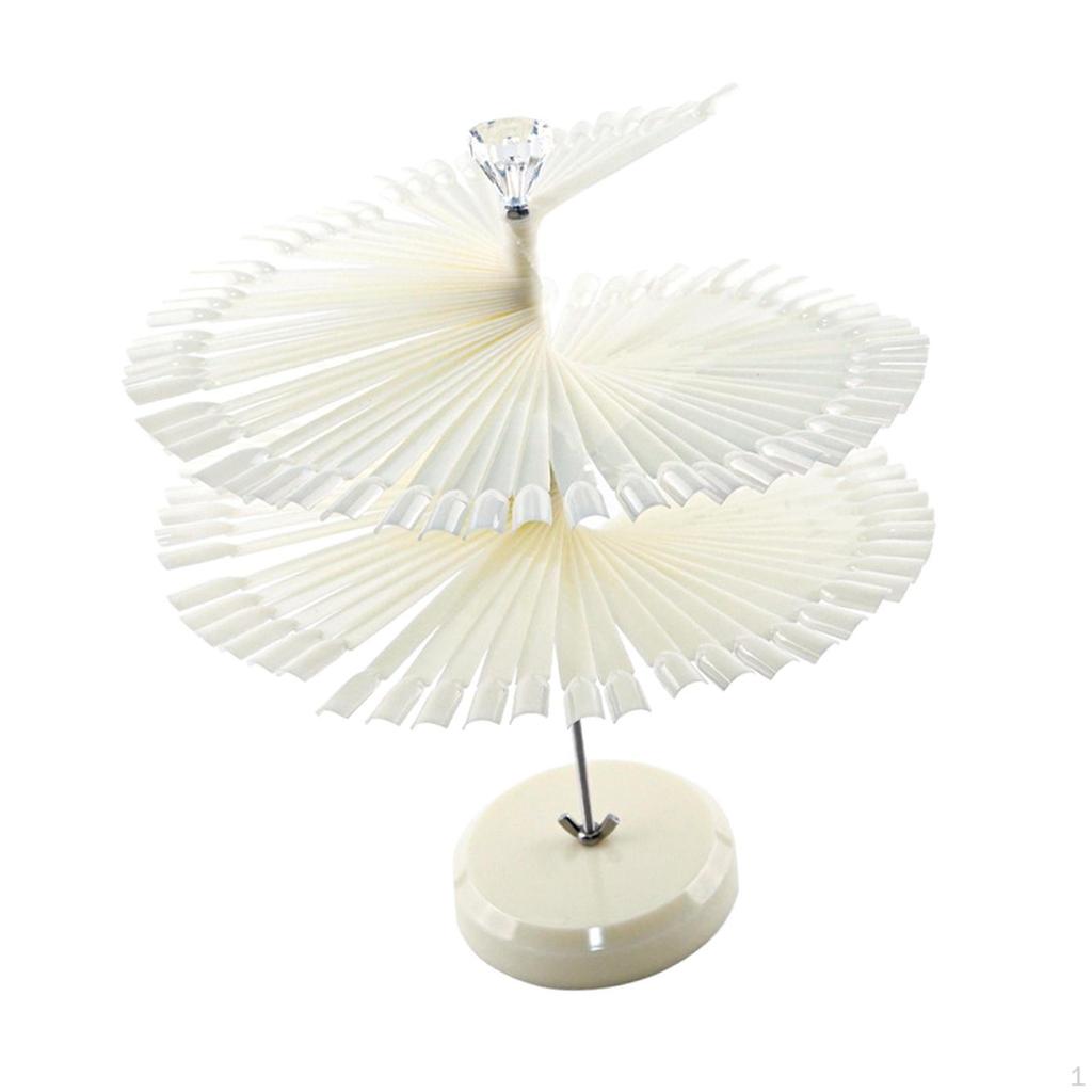 Colorful Nail Art Display Rack for Home and Salon Use