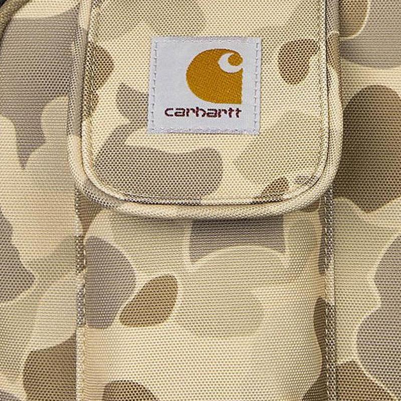 New Carhartt WIP Recycled Polyester Shoulder Bag, Crossbody Bag, Handbag Men's Desert I034925-2R4-XX