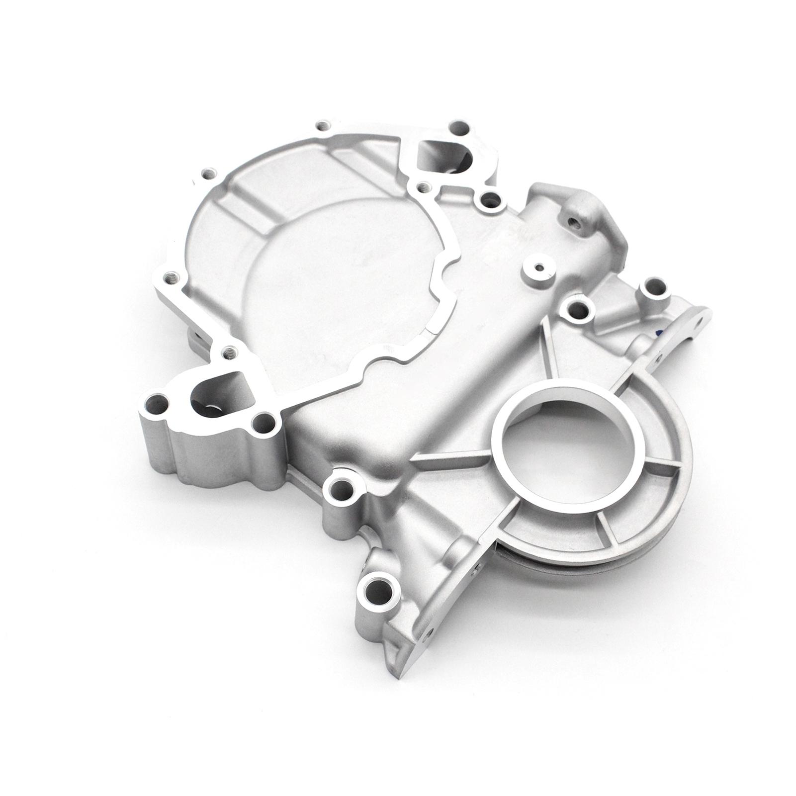 

Aluminum Timing Chain Cover (Non Efi) Replacement for SB 289 302 351 Windsor 1968 80 серебряный