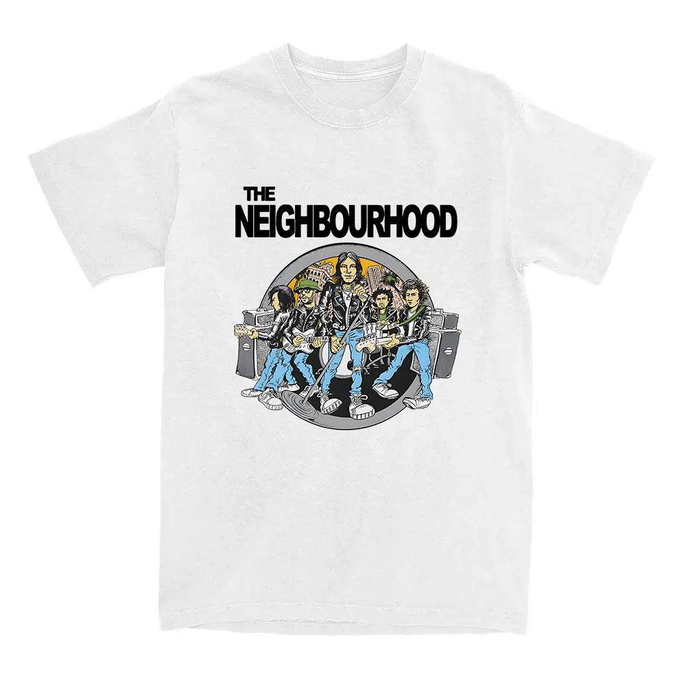 Unisex The Neighborhood NBHD Band Printing T-shirt High Quality Women Tshirts Ropa Mujer Casual Short Sleeve Tee-shirt Women
