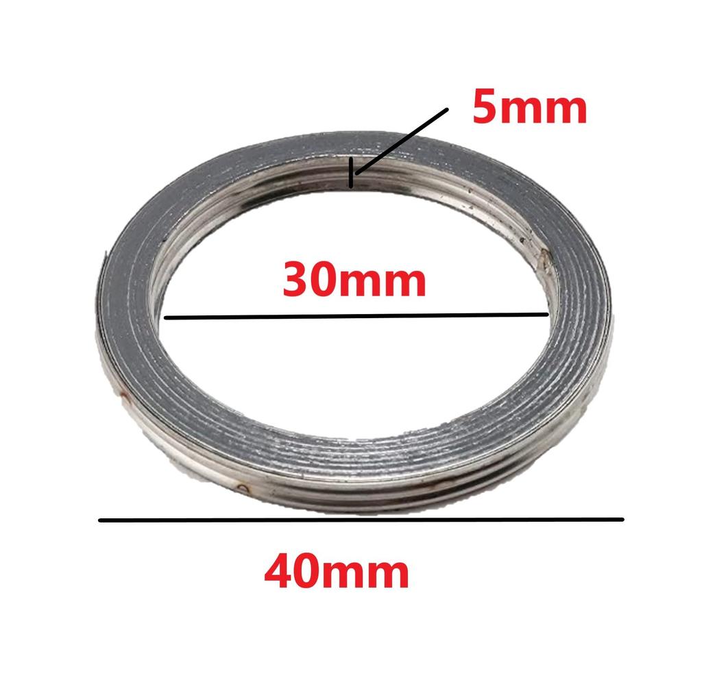 Exhaust Muffler Gasket (XY-05), Equivalent Product, XJR400, Etc., 2 Piece Set 963-0000005