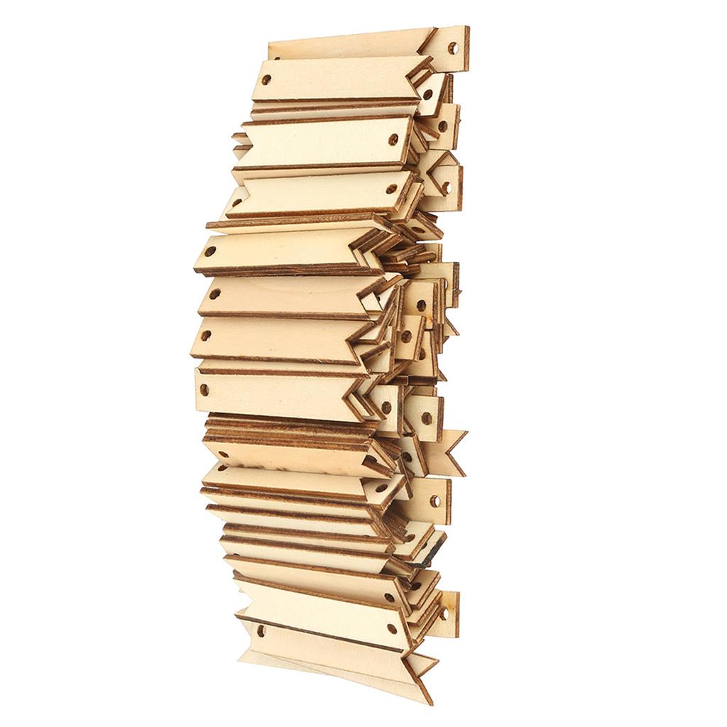 Wood For, 100pcs Nature Color Wooden with Holes Wooden Party Room Decoration Accessories S Small Crafts For Wall Wedding