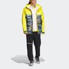 Adidas Colorblock Stehkragen Outdoor Sport Kapuzenjacke Herrenjacke Gelb IC1980