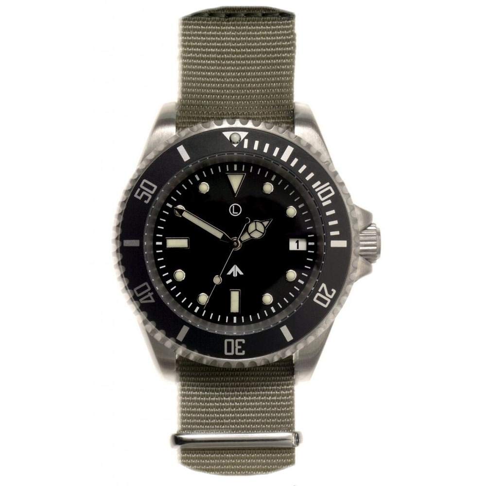 

MWC 21 Jewels Military Watch Company Diver s Watch 300m Water Resistant Submariner Automatic Winding [Item]