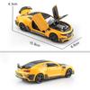 Chevrolet Camaro Supercar Simulation Diecast & Toy Vehicles Sounds & Light Pull Back Car 1:32 Alloy Model Gifts For Children