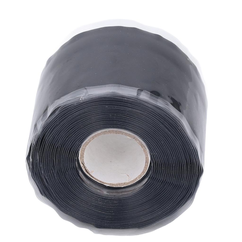 Silicone Rubber Repair Tape 5m Length 50mm Width 0.8mm Thick Self Adhesive Water Hose Leak Seal Tape