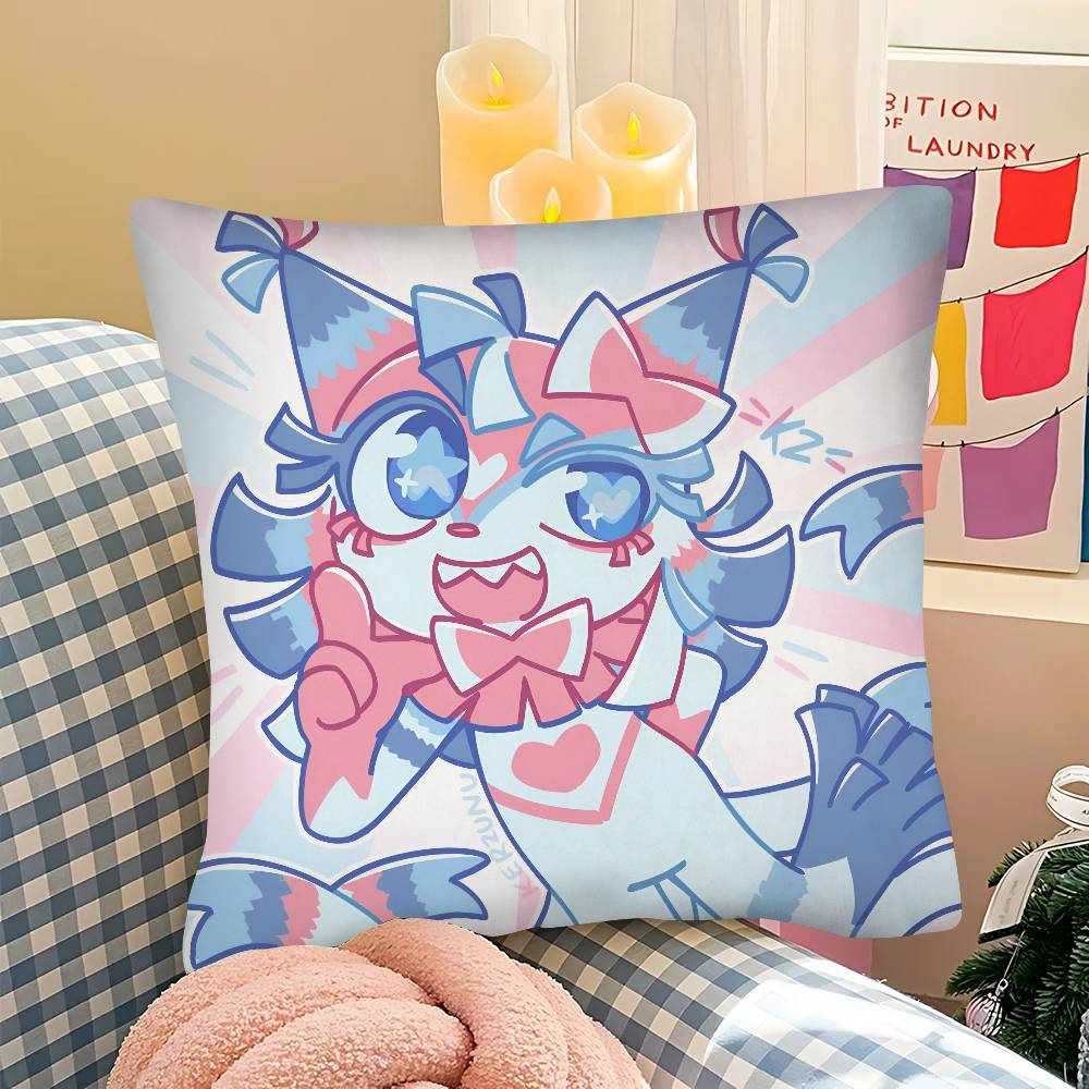 pc YYatta Anime Pillow Case Fashion Square Pillowcase Bedroom Sofa Room Ins Decoration Leisure