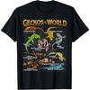 Geckos Animals of the World Crested Leopard Gecko Lover T-Shirt
