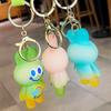 Bunny Adorable Cartoon Keychain Colorful Resin Rabbit Bag Charm Key Accessory