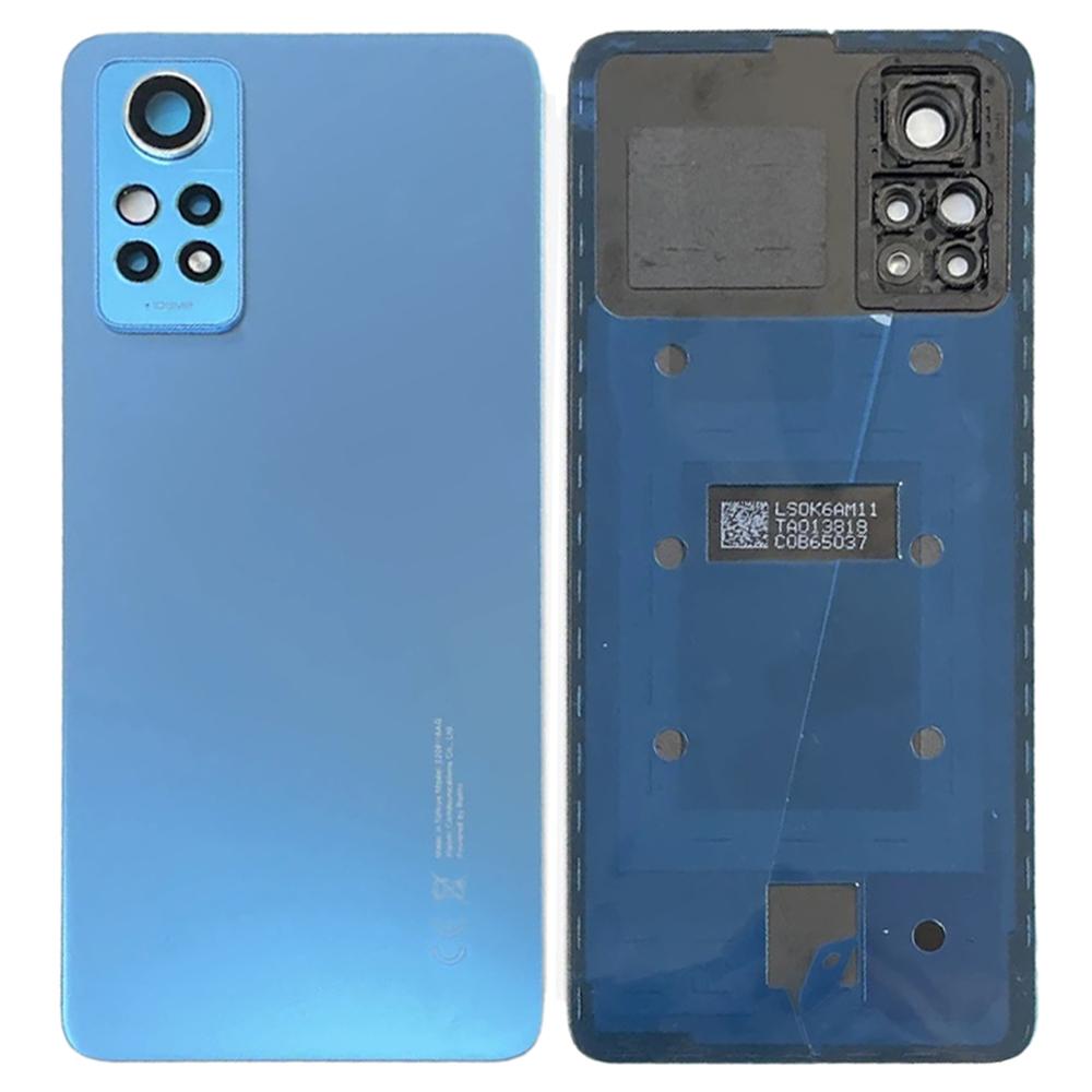 Pro Xiaomi Redmi Note 12 Pro 4G Zadní kryt baterie s krytem objektivu kroužku fotoaparátu Náhradní díl