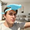 Beach Sun Hat Yellow Palm-Shaped Creative UV Protection Trendy and Funny Elastic Outdoor Blocks Direct Sunlight Comfortable Summer for Travel
