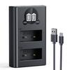 CONCEPT Camera Charger for Fujifilm X100vi XM5 K&F NP-W126 NP-W126S