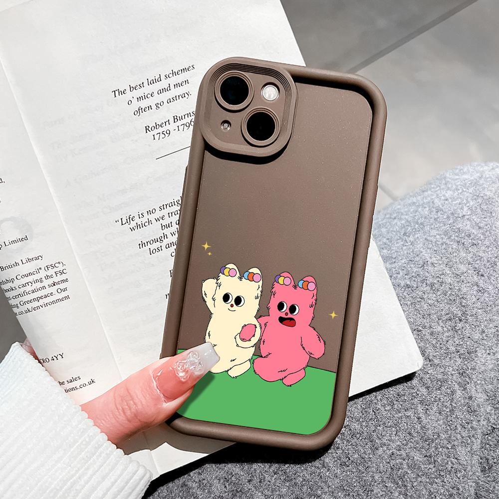 Soft Silicone Phone Casing Full Cover Camera Shockproof Protection Case for Samsung Xiaomi Redmi Poco