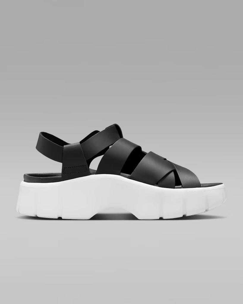 IB8841-001 Nike Jordan Willow Sandal Black/White (Women's)