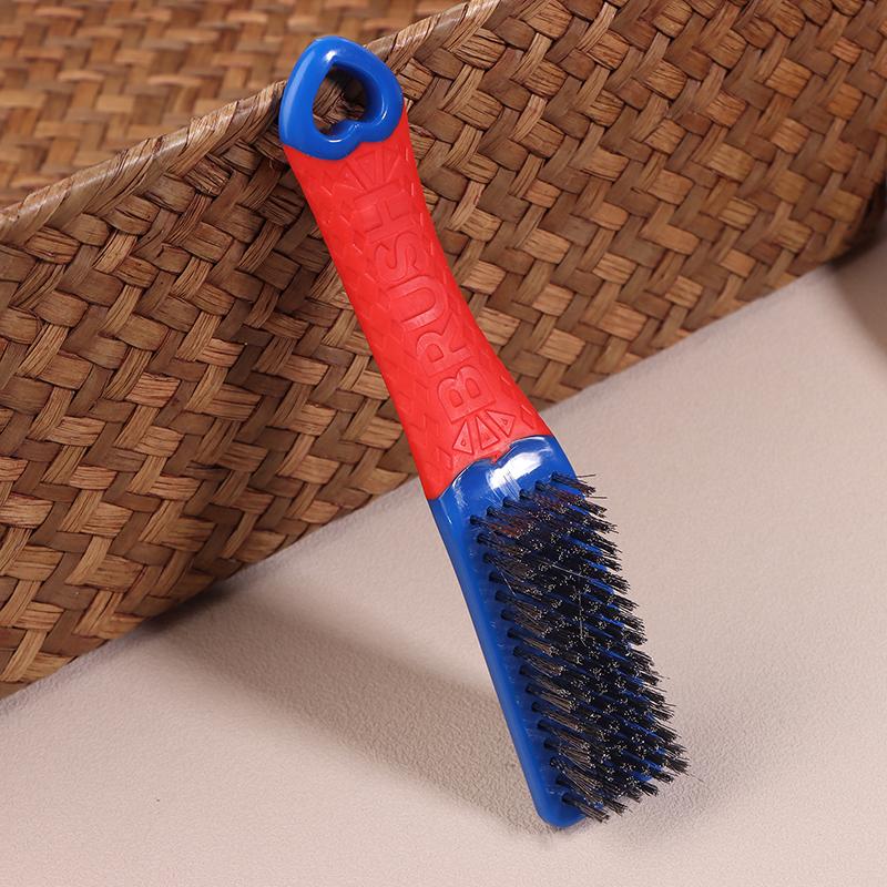 Wire Brush/Bristle Brush/Nano Silk Brush W Silicone Handle Grip For Rust Wielding Slag Dirt Paint Scrubbing With Deep Cleaning
