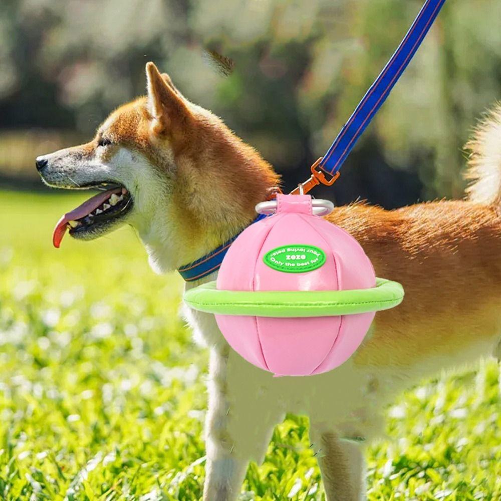Colorful Dog Poop Bag Holder Hanging Dogs Waste Bag Holder Dog Poo Bags Dispenser Walking
