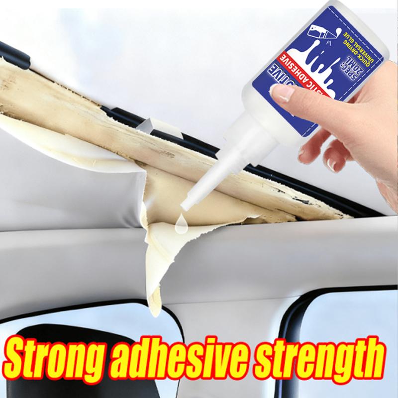 Car Interior Glue - Glue for Repairing Cracked Interior Headliner Leather, Suitable for Car Center Consoles, Door Handles, and Leather Tea