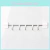 Magnetic Hooks Home Kitchen Plastic No Drill Installation Bathroom Space Saving