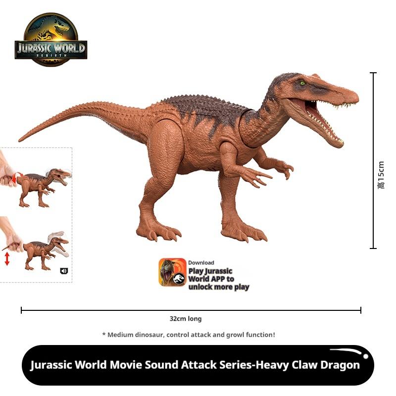 Jurassic World - Die wunderbare Welt der Wunder: Rebirth 4 Spinosaurus Actionfigur Modell Simulierte Dinosaurier Modell Spielzeug Kindergeburtstagsgeschenk