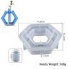 Arched Rectangular Round Hydroponic Gypsum Mould DIY Hydroponics Test Tube Vase Silicone Mold Plant Vase Cement Resin Mold Decor