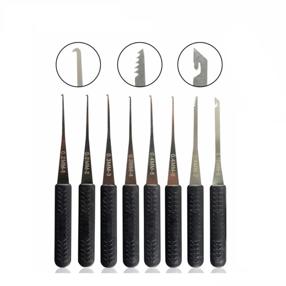 Multifunctional Remove Hook Broken Key DIY Hand Tool Key Extractor Lock Pick Set Locksmith Supplies