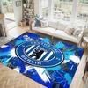 Hertha bsc FC Design Tappeto in Velluto di Cristallo Accogliente Non?Tappeto Stampato Antiscivolo per Camera da Letto Soggiorno Ingresso