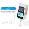 Tension Meter Dynamometer Pull Push Portable Push Pull Gauge 500N Digital Handheld Automatic Shutdown Backlit Screen Force Gauge