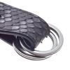 Artemis Classic Karabiner Python Gürtelschlaufe Schlange Marke Schlüssel Rindsleder Edelstahl Zubehör Schlüsselanhänger, Leder, Herren, ACLK0025, Herrenschmuck,