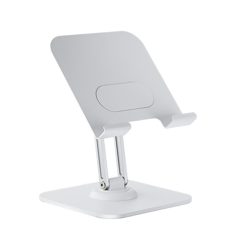 Adjustable Folding Tablet & Phone Stand for Desktops – Ideal for Multi-Use and Live Streaming
