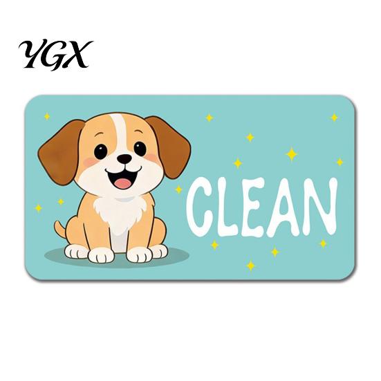 Clean Dirty Dishwasher Sign Cartoon Animal Magnet, Kitchen Magnet Magnetic Indicator, Double-sided Dish Washing Machine Decoration