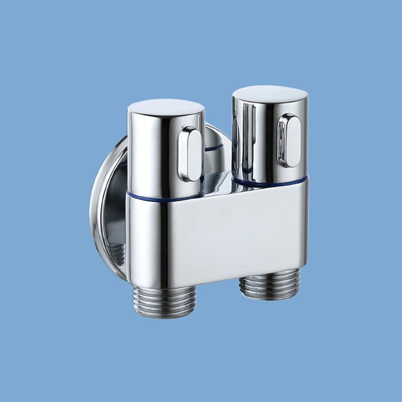 Stainless Steel Dual Outlet Washing Machine & Toilet Faucet