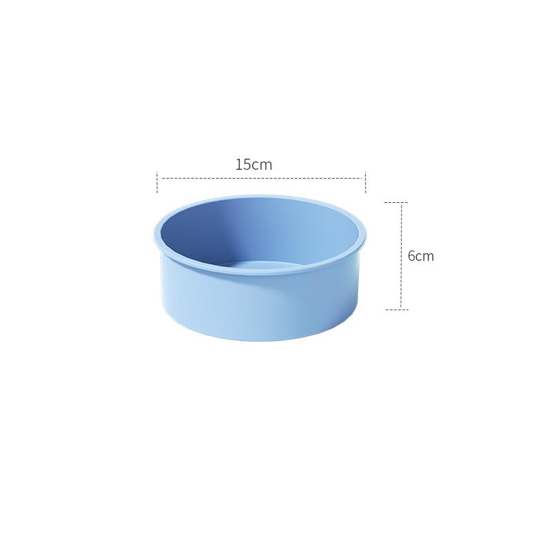 Multi-size silicone cake pans for baking, round cake molds silicone baking pans non-stick quick demoulding suitable for cheeseca