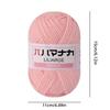 3Pcs Milk Sweet Soft Cotton Baby Knitting Wool Yarn Thick Yarn Fiber Velvet Yarn Hand Knitting Wool Crochet Yarn for DIY Sweater