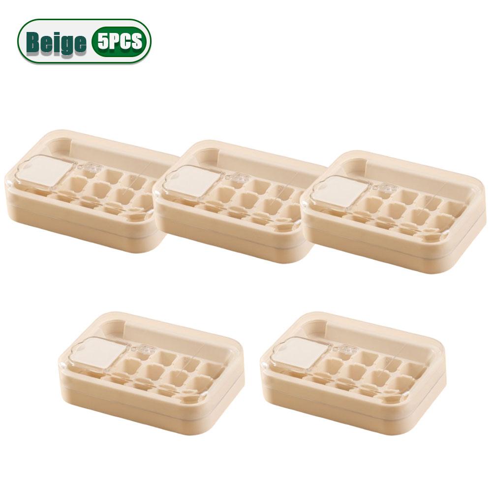 1-10PCS New Ice Box with Lid for Home Use Food Grade Large Capacity Ice Cube Mould Homemade Press Ice Lattice Ice Storage Box