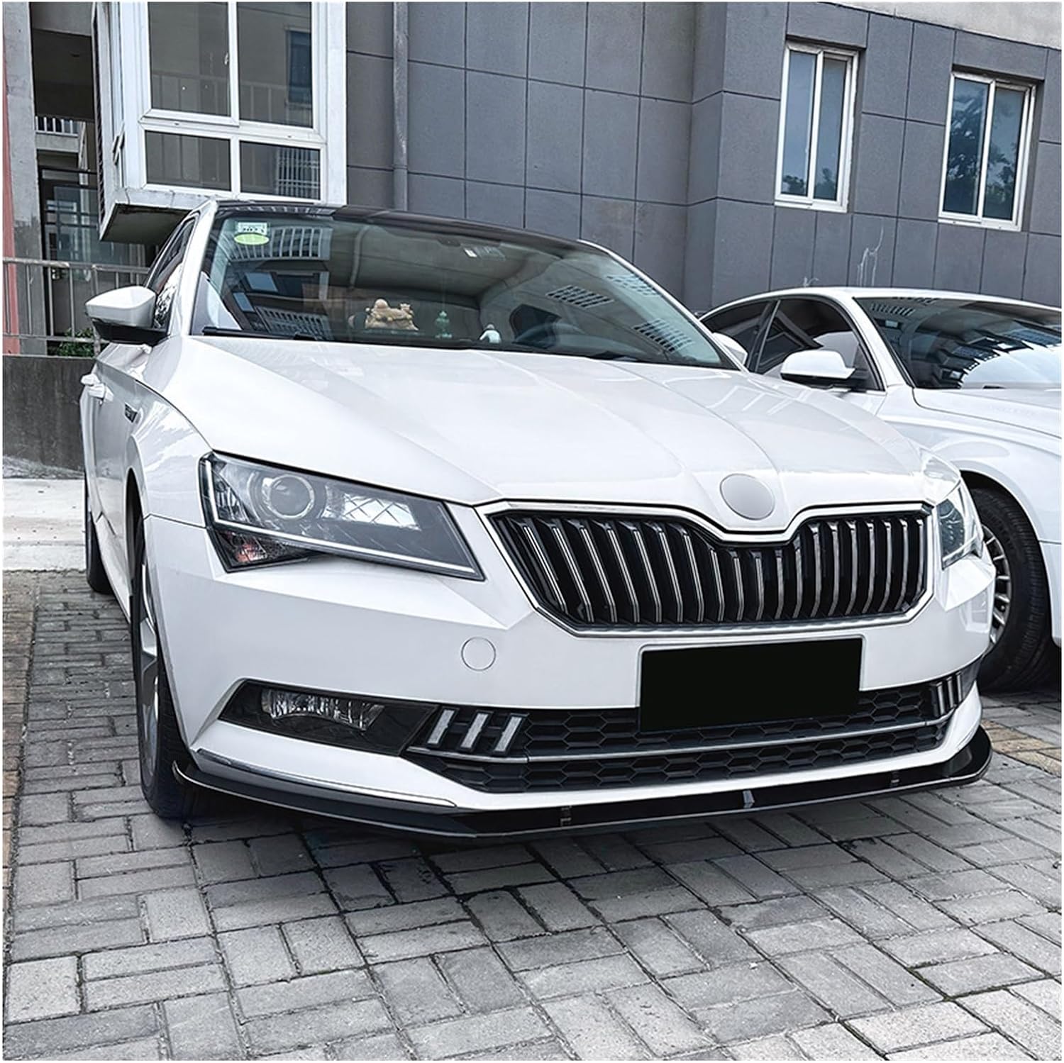 

Для Skoda Superb B8 III 3V3 3V5 2015-2019 передний бампер спойлер автомобильный диффузор сплиттер тюнинг протектор сепаратор кузовной комплект