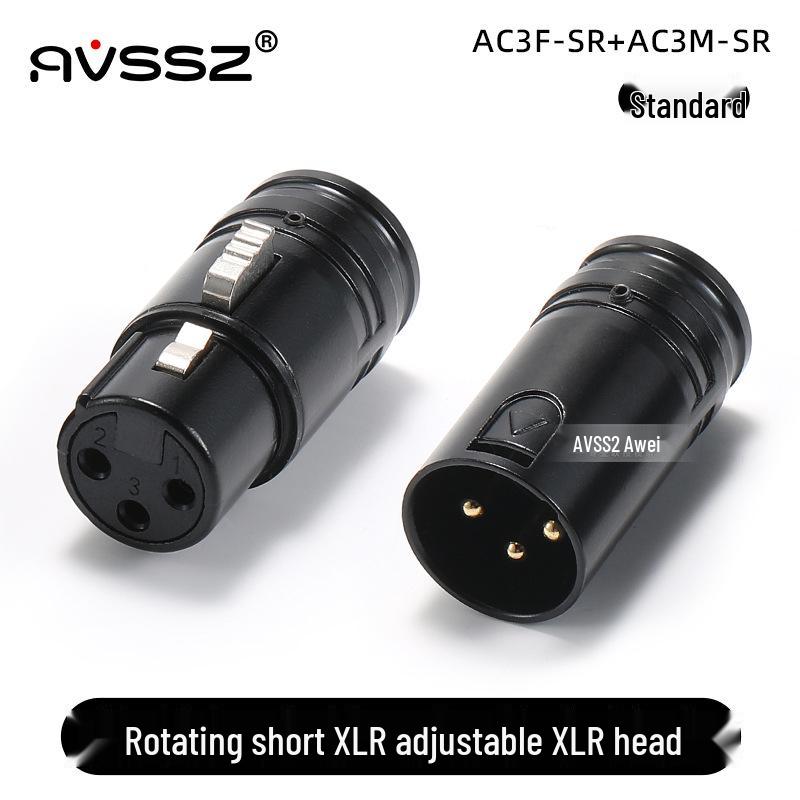 Right-Angle 3-Pin XLR Male to Female Microphone Audio Cable