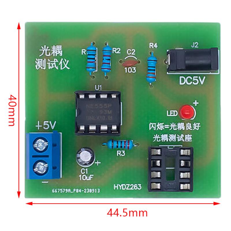 Optocoupler Tester Kit Board Practice Welding Diy Electronic Product Spare Parts