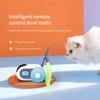 Jucărie inteligentă pentru pisici, cu mișcare automată, cu telecomandă, mașină de jucărie pentru pisici, câini, dresaj interactiv pentru joc, articole pentru animale de companie