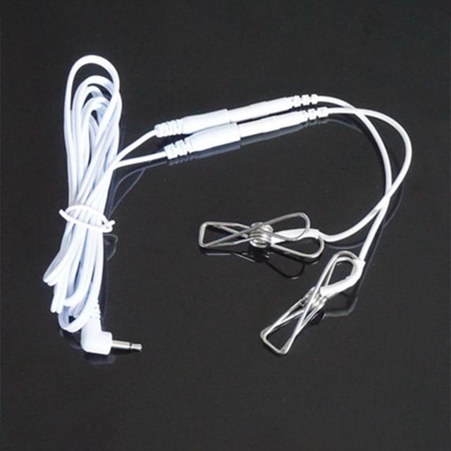Electro Shock Anal Butt Plug Massage Pad Nipple Clamps Electric Stimulate No Vibrators For Women Sex Toys For Women Sex Shop
