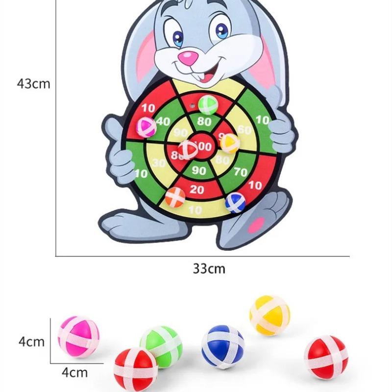 Animal Dart Board Game Kit - Sports and Leisure Interactive Games, Throwing Toys - Family Entertainment Games