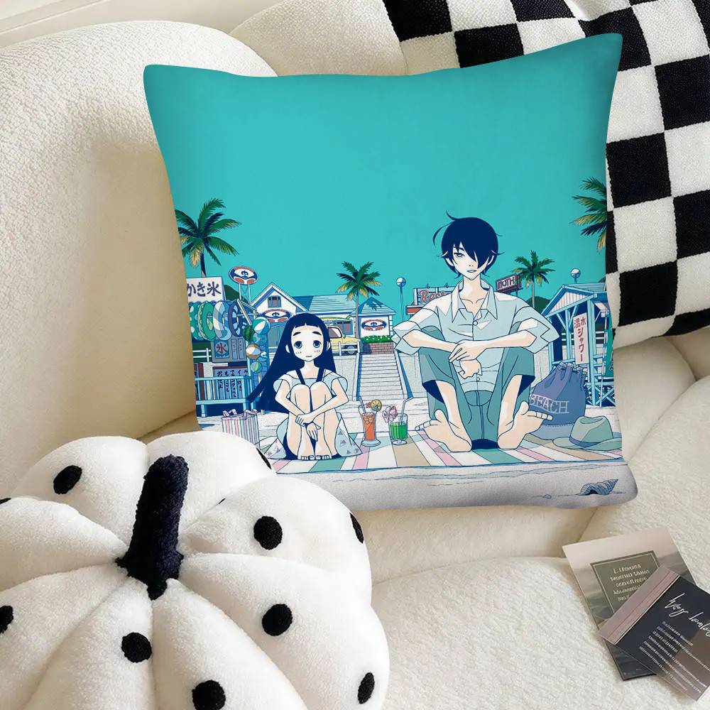 Slice Anime Kakushigoto Pillow Case Fashion Square Pillowcase Bedroom Sofa Room Ins Decoration Leisure